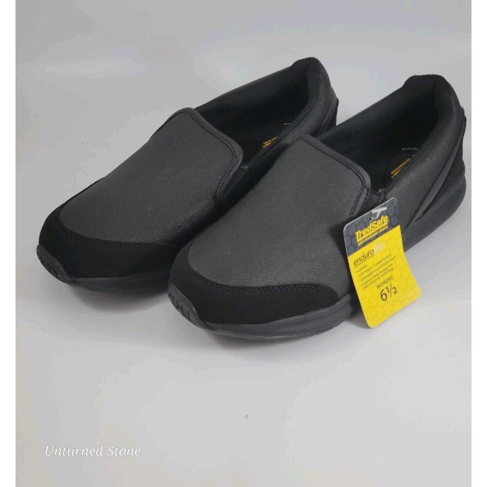 Tredsafe Women's Sara II Slip Resistant Slip On Shoes Size: 6 1/2 New - No Box